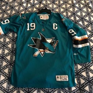 Official Joe Thornton Reebok Jersey